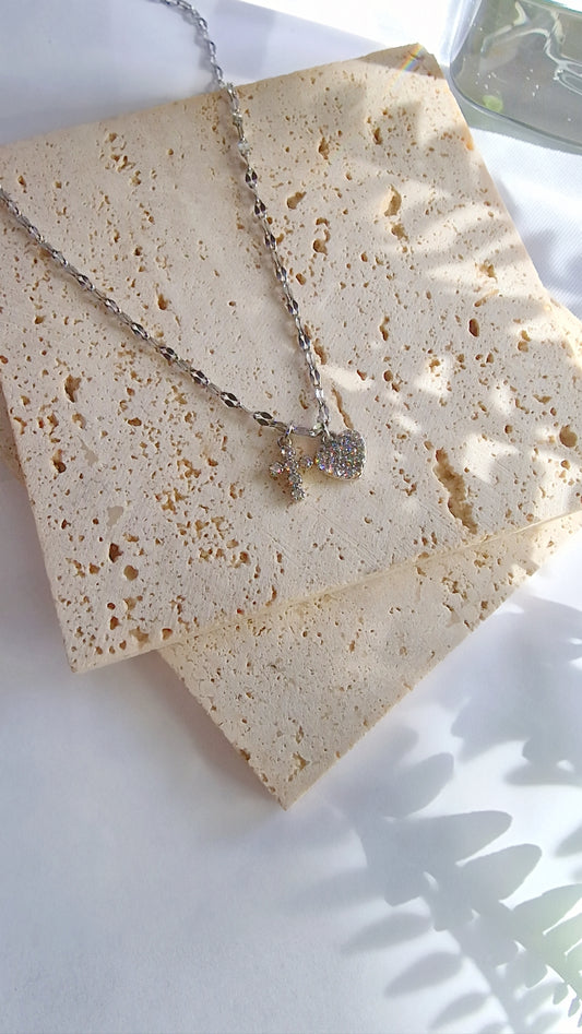 Dainty Silver Cross Pendant