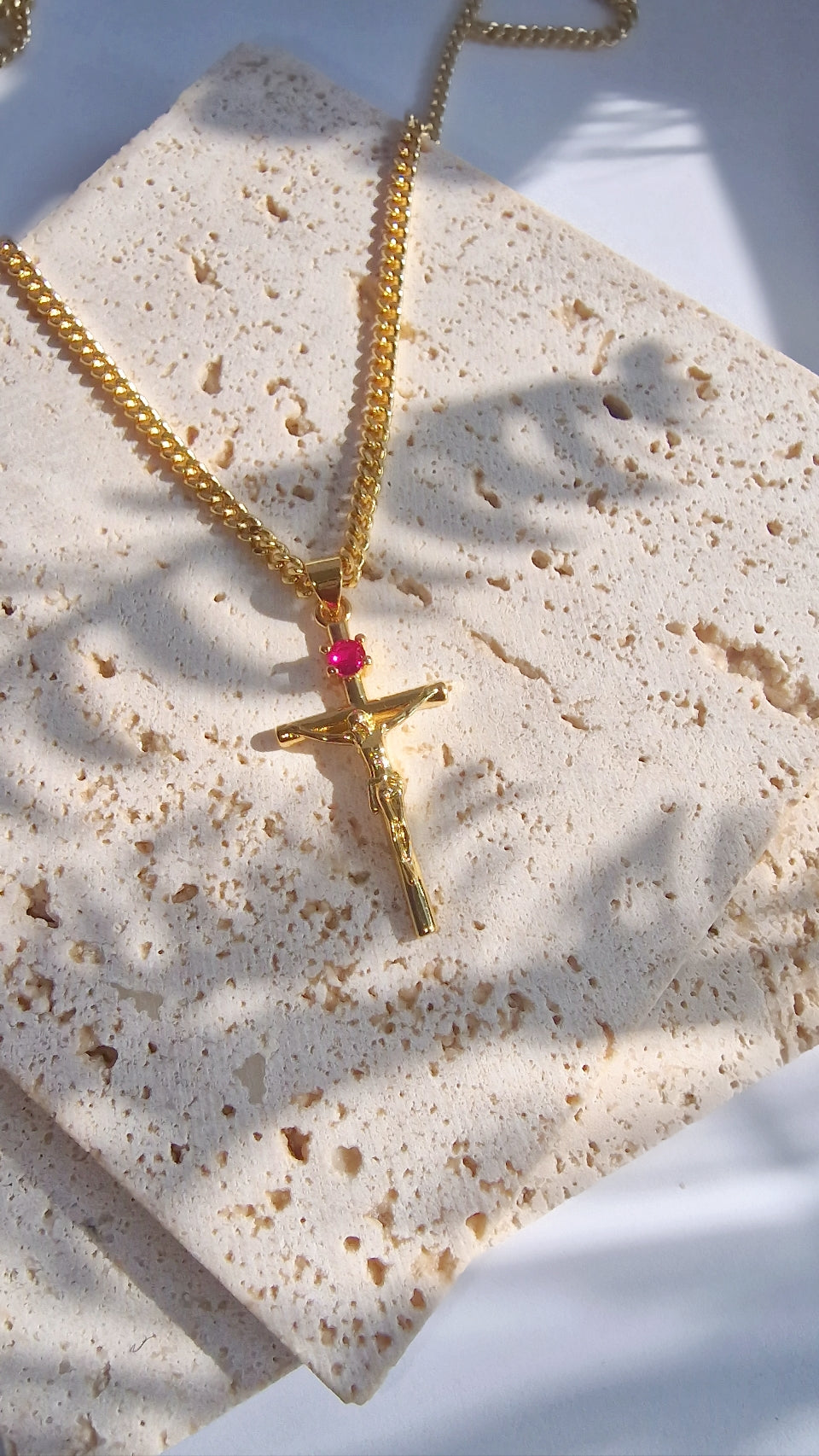 Simple Cross Necklace