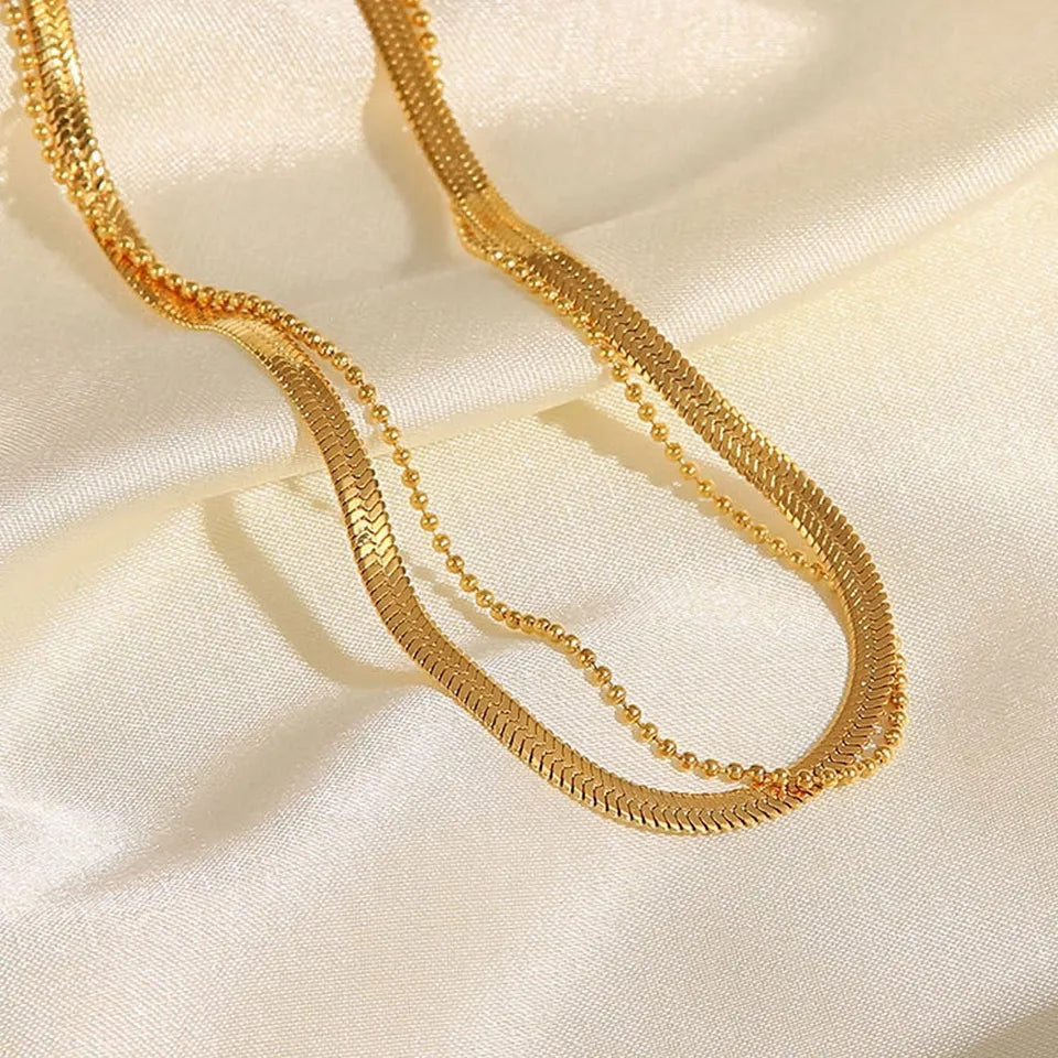 Simple Gold Anklet