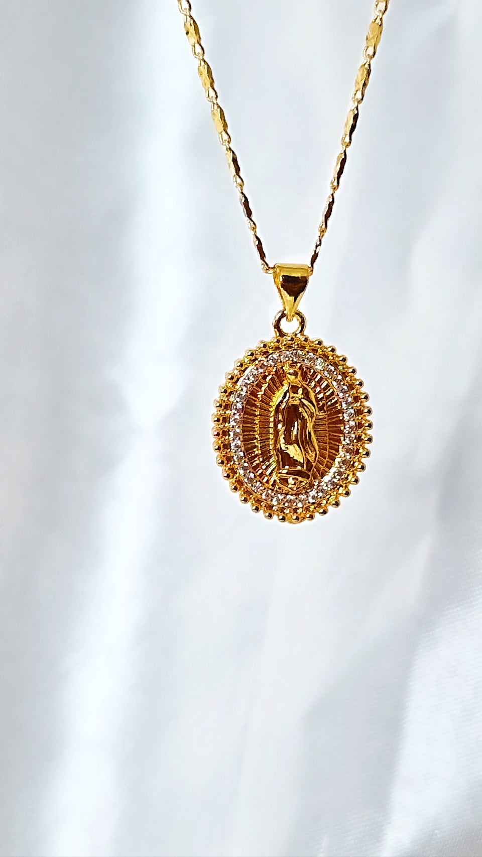 Virgin Mary Goldplated Pendant