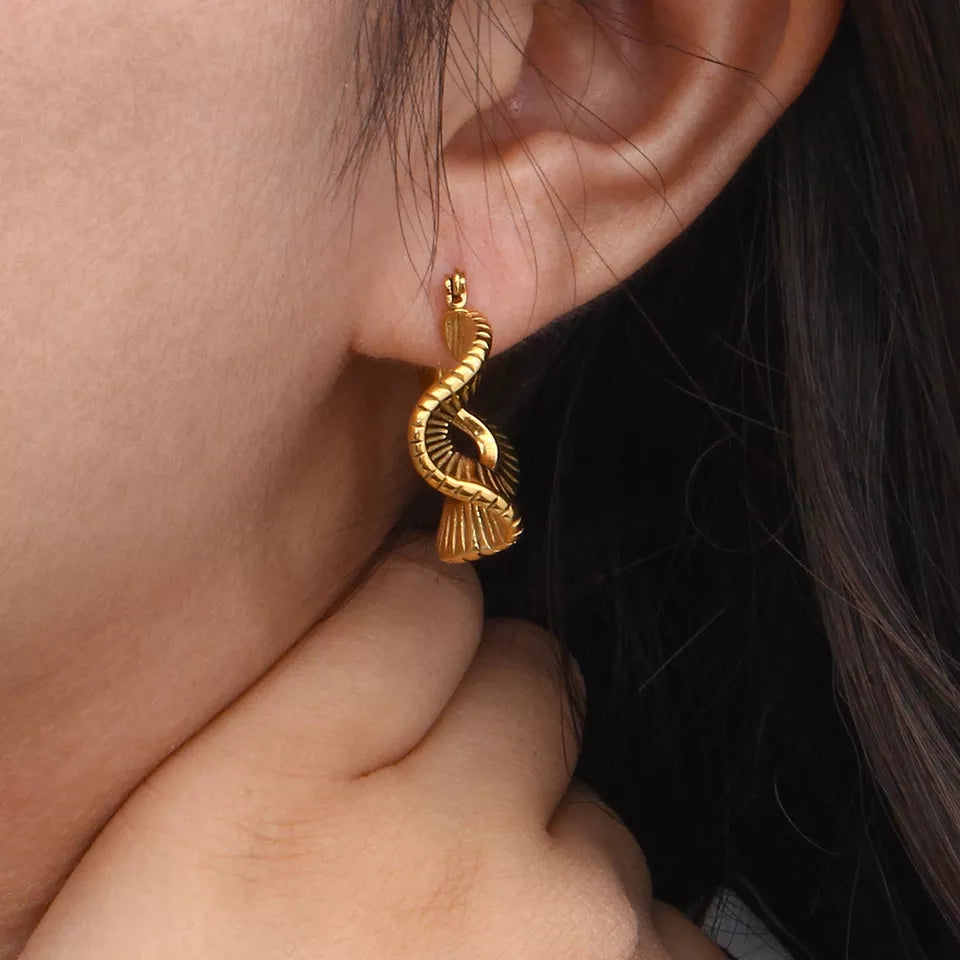 Gold Hoop Earrings